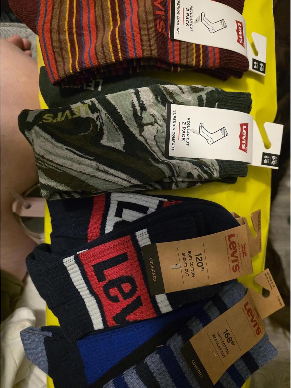 Levi's socks 4- 2 pk socks